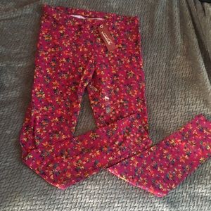 Floral leggings